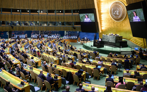 Deutschland wird bei der UN-Vollversammlung von Annalena Baerbock vertreten. - Foto: Bernd von Jutrczenka/dpa