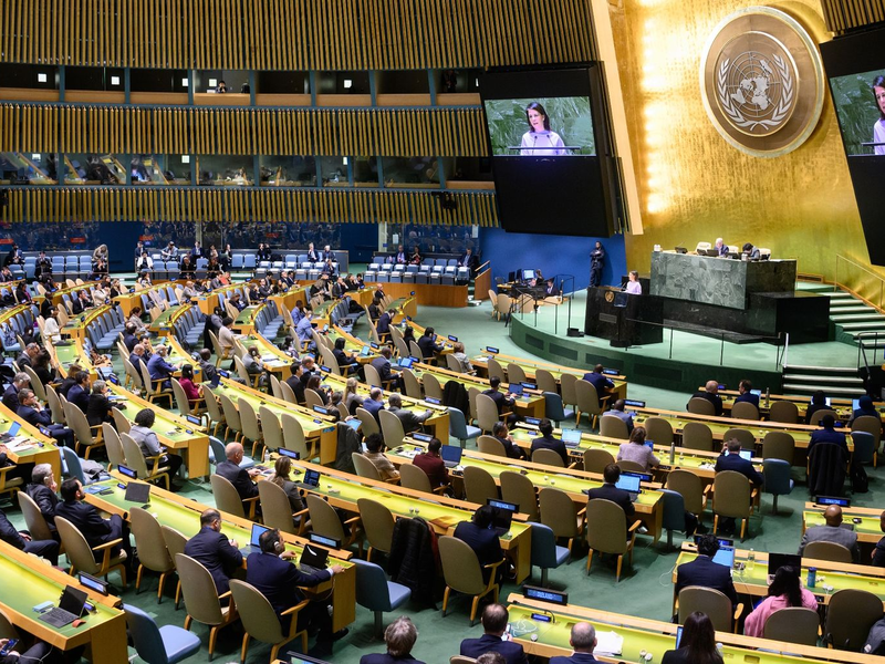 Deutschland wird bei der UN-Vollversammlung von Annalena Baerbock vertreten. - Foto: Bernd von Jutrczenka/dpa