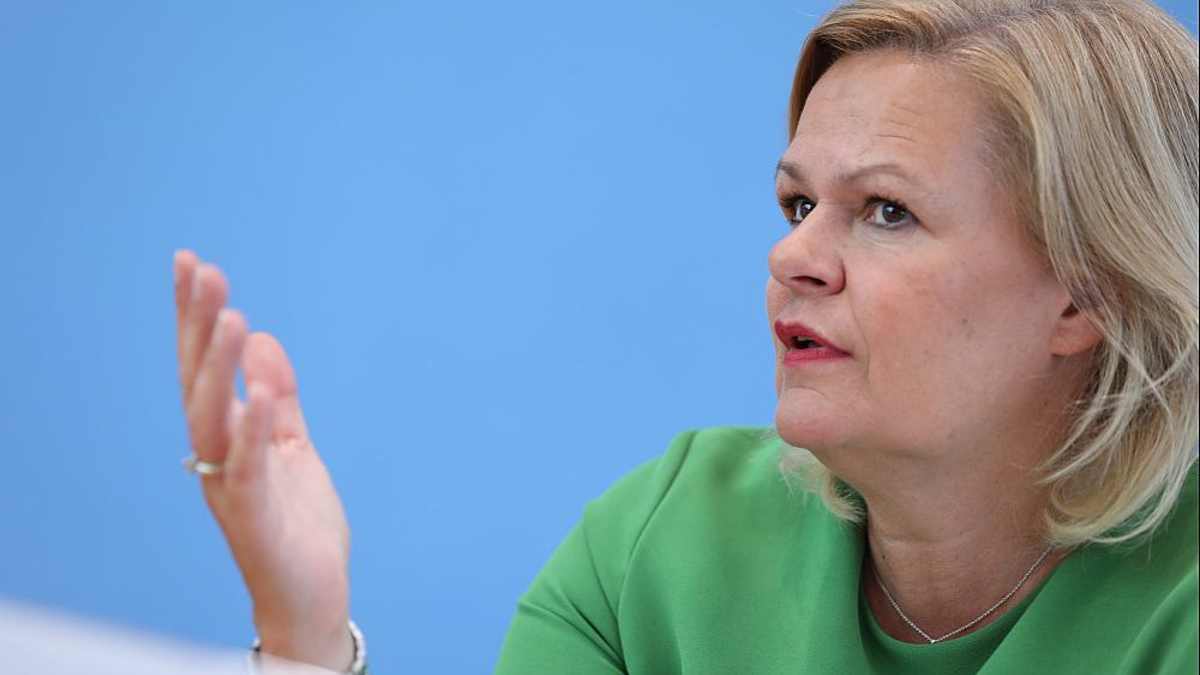 Nancy Faeser (Archiv) - Foto: über dts Nachrichtenagentur