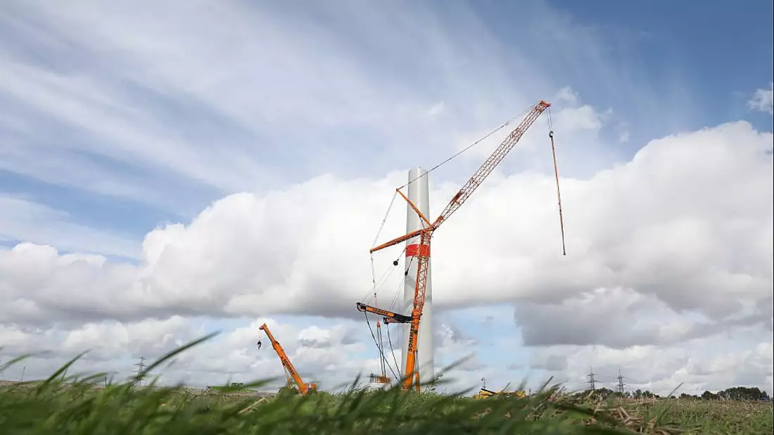 Windrad-Bau (Archiv) - Bild: über dts Nachrichtenagentur