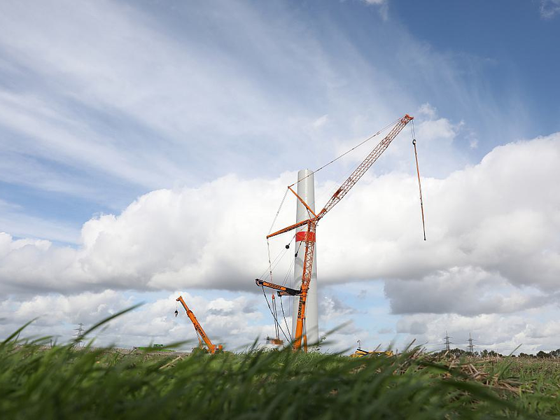 Windrad-Bau (Archiv) - Foto: über dts Nachrichtenagentur