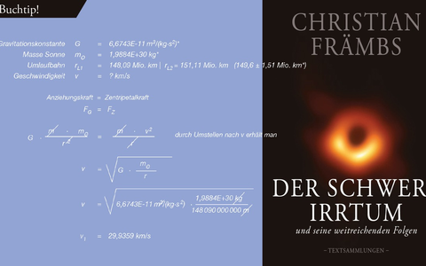 Ăśber die wahren Ursachen der Gravitation, Sternen- und Planetenbewegungen / Der schwere Irrtum und seine weitreichenden Folgen / Textsammlungen - Foto: presseportal.de Ăśber die wahren Ursachen der Gravitation, Sternen- und Planetenbewegungen / Der schwere Irrtum und seine weitreichenden Folgen / Textsammlungen - Foto: presseportal.de