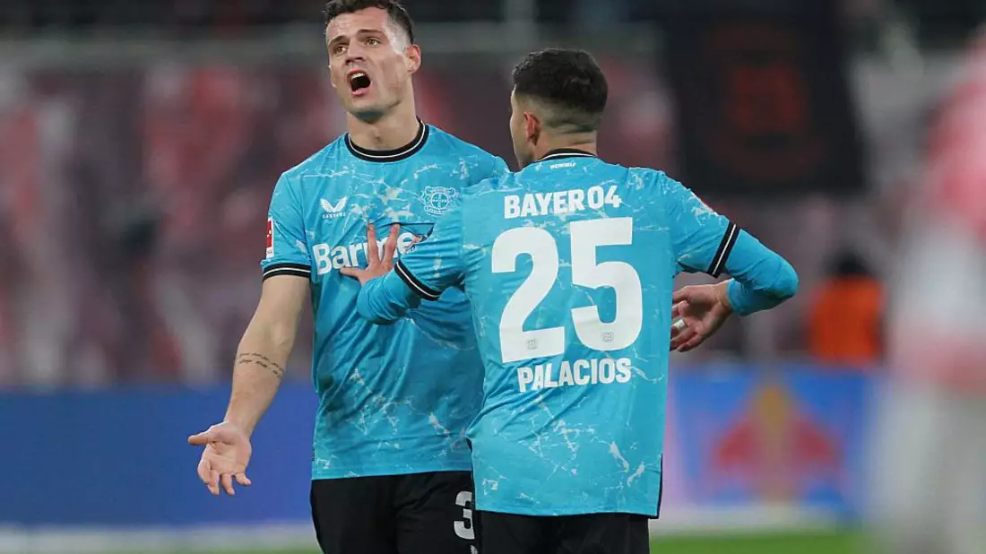 Granit Xhaka und Exequiel Palacios (Archiv) - Bild: über dts Nachrichtenagentur