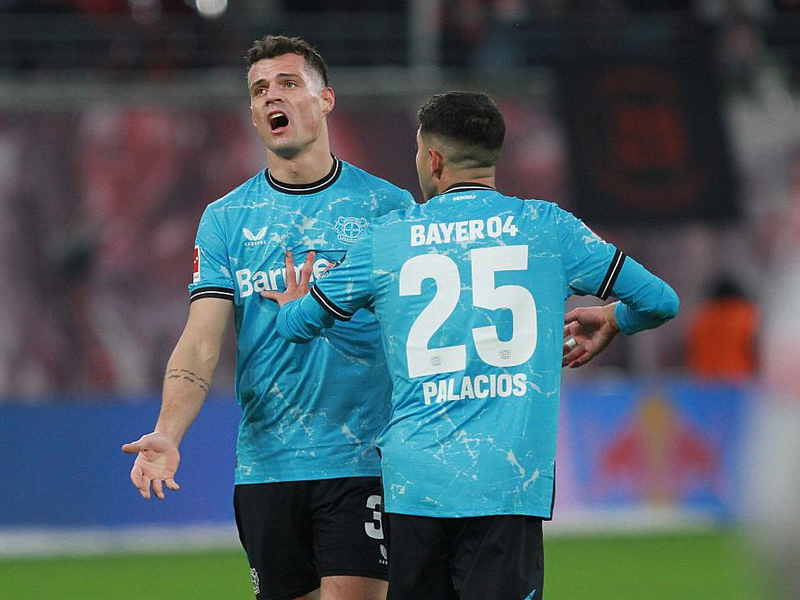 Granit Xhaka und Exequiel Palacios (Archiv) - Foto: über dts Nachrichtenagentur