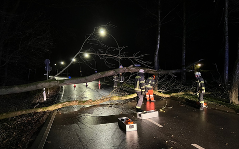 FW-WRN: Mehrere sturmbedingte Einsätze für die Freiwillige Feuerwehr Werne - Foto: presseportal.de