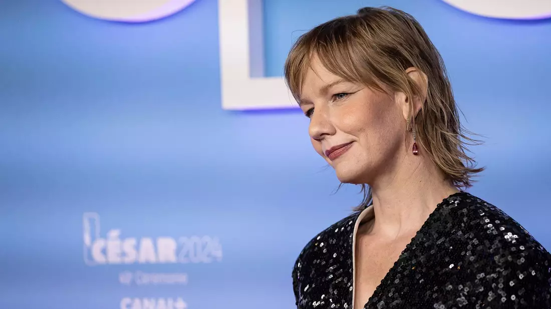 Sandra Hüller gewinnt für ihre Leistung in «Anatomie eines Falls» den französischen César-Filmpreis als beste Schauspielerin. - Bild: Aurelien Morissard/AP/dpa