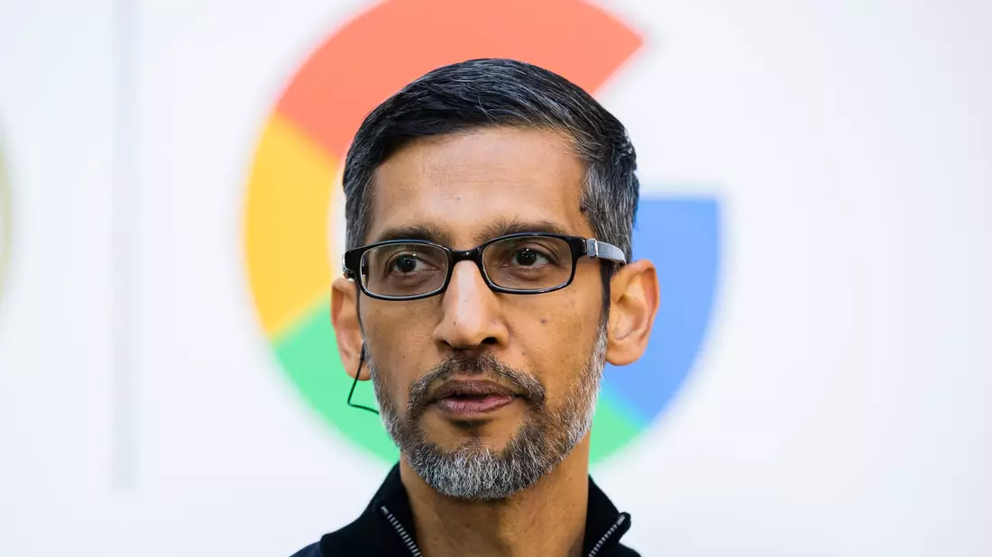 Sundar Pichai begrüßt das geplante KI-Gesetz der Europäischen Union. - Bild: Christoph Soeder/dpa