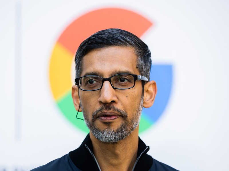 Sundar Pichai begrüßt das geplante KI-Gesetz der Europäischen Union. - Foto: Christoph Soeder/dpa
