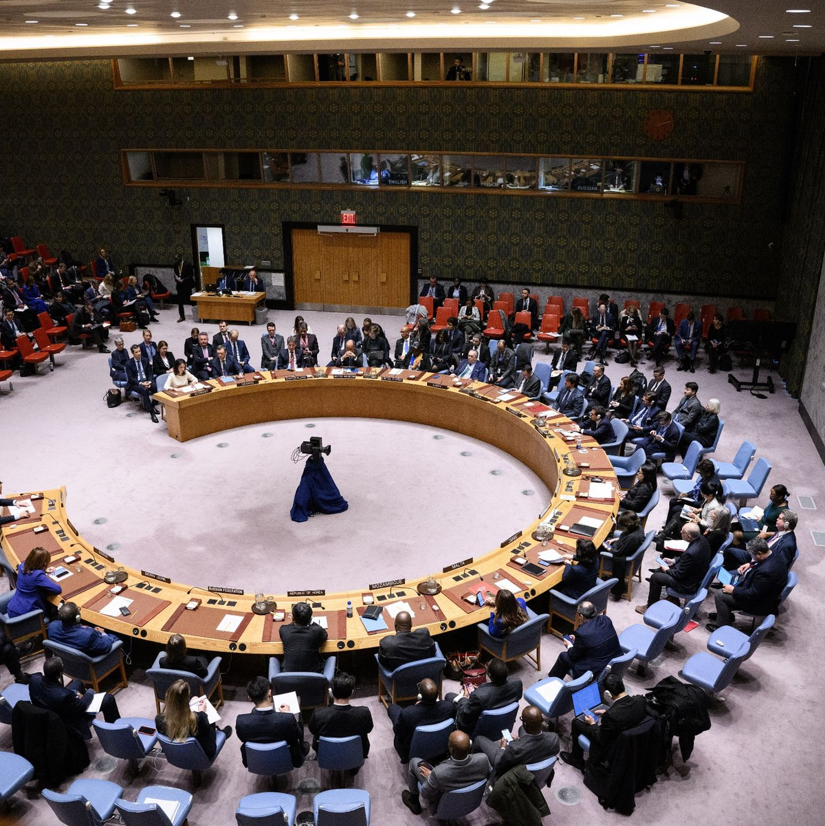 Anders als im vergangenen Jahr gab es in der Vollversammlung keine Abstimmung einer Resolution gegen Russland. - Foto: Bernd von Jutrczenka/dpa