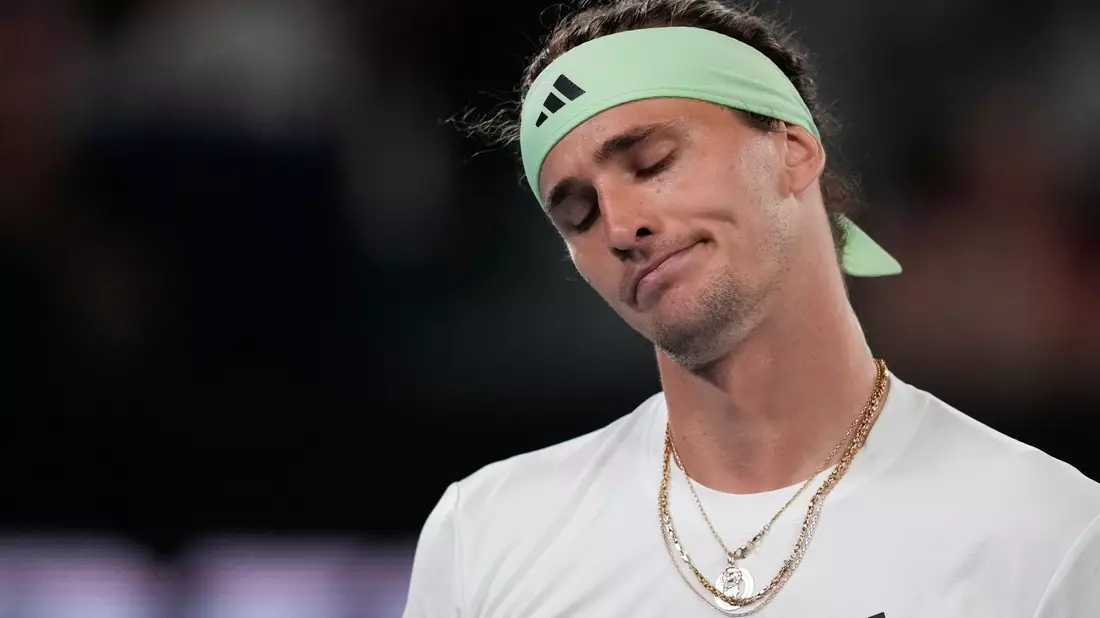 Schied in Mexiko aus: Alexander Zverev. - Bild: Louise Delmotte/AP/dpa