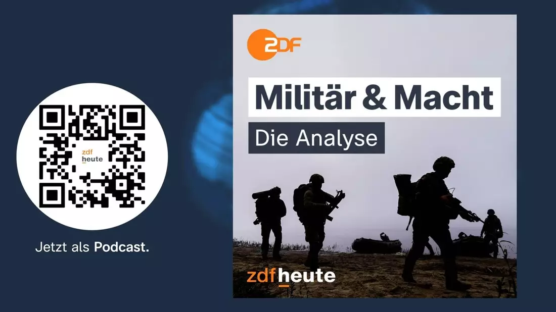 Neuer Podcast von ZDFheute: Militär & Macht – Die Analyse - Bild: presseportal.de