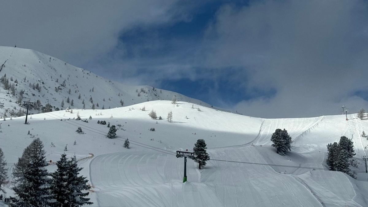 Neuschnee in Kärnten: Auf Kärntens Bergen sind bis zu 80cm Neuschnee hinzugekommen - Foto: presseportal.de