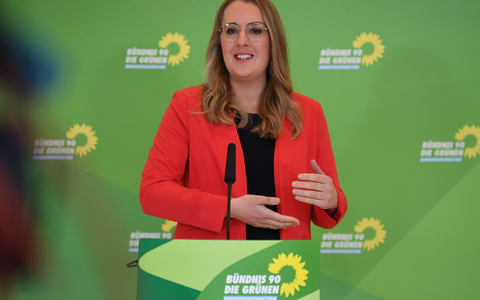 «Eine Einladung an die Länder und Kommunen» soll der von den Grünen vorgeschlagene Investitionsfonds sein, so die Fraktionsvorsitzende Katharina Dröge. - Foto: Serhat Kocak/dpa