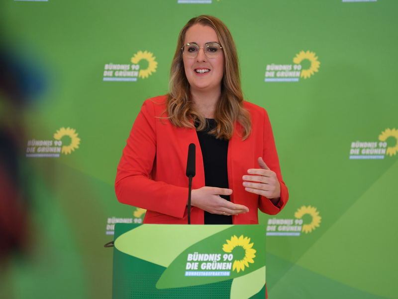 «Eine Einladung an die Länder und Kommunen» soll der von den Grünen vorgeschlagene Investitionsfonds sein, so die Fraktionsvorsitzende Katharina Dröge. - Foto: Serhat Kocak/dpa