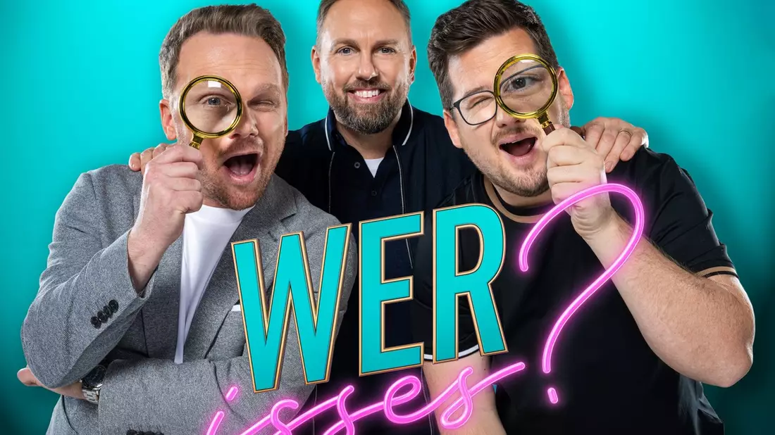 Ralf Schmitz Steven Gätjen Chris Tall Wer isses? - Bild: Seven.One/Willi Weber, presseportal.de