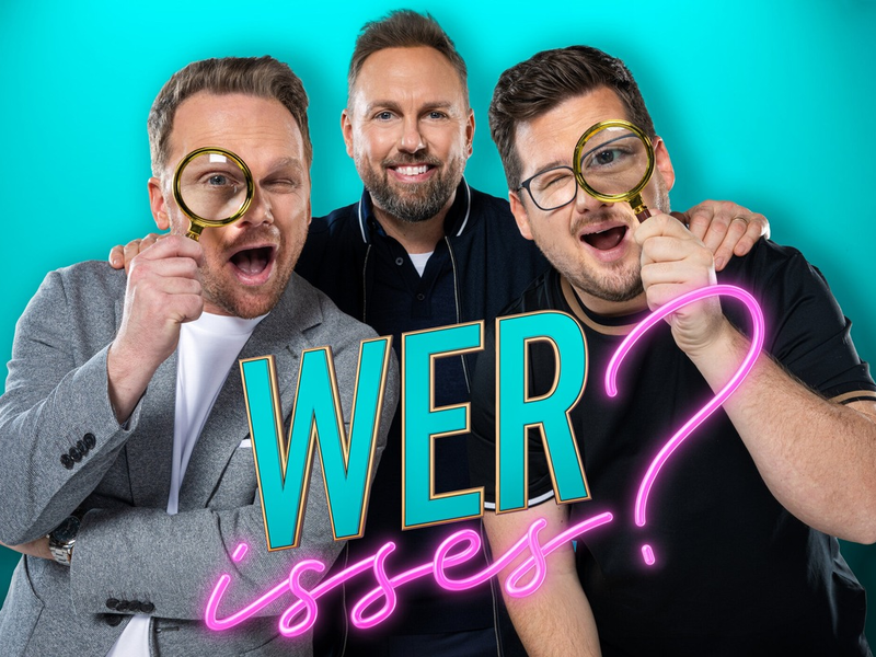 Ralf Schmitz Steven Gätjen Chris Tall Wer isses? - Foto: Seven.One/Willi Weber, presseportal.de