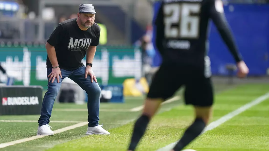 Ab sofort hören die Fußballer von Union Berlin auf das Kommando von Trainer Steffen Baumgart. - Bild: Marcus Brandt/dpa