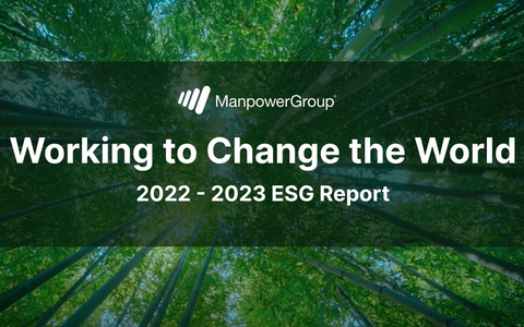 Fortschritte für Mensch und Umwelt / ManpowerGroup legt 3. ESG-Report Working to Change the World vor - Foto: presseportal.de