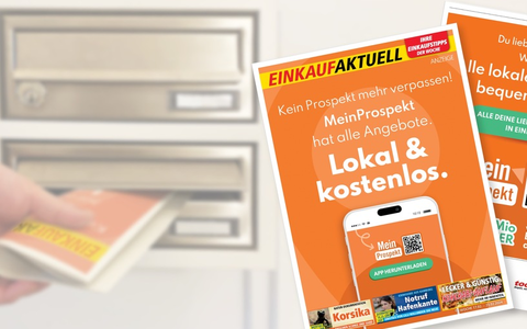 Werbeblatt Einkaufaktuell wird eingestellt: Bonial hat groß angelegte MeinProspekt Werbeoffensive auf letzten Titelseiten der Prospektwerbesendung gestartet - Foto: presseportal.de Werbeblatt Einkaufaktuell wird eingestellt: Bonial hat groß angelegte MeinProspekt Werbeoffensive auf letzten Titelseiten der Prospektwerbesendung gestartet - Foto: presseportal.de