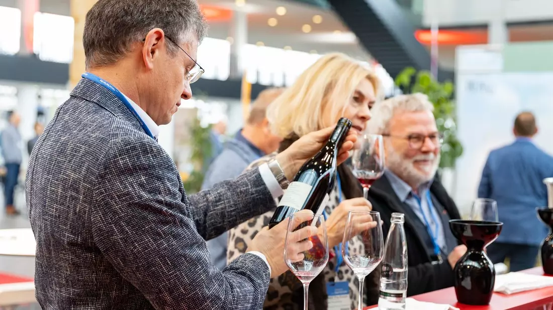 Nur noch wenige Tage bis zum Start der EUROVINO in Karlsruhe: / Die neue Fachmesse für Wein präsentiert Vielfalt an deutschen und europäischen (Schaum-)Weinen und aktuelle Branchentrends - Bild: presseportal.de