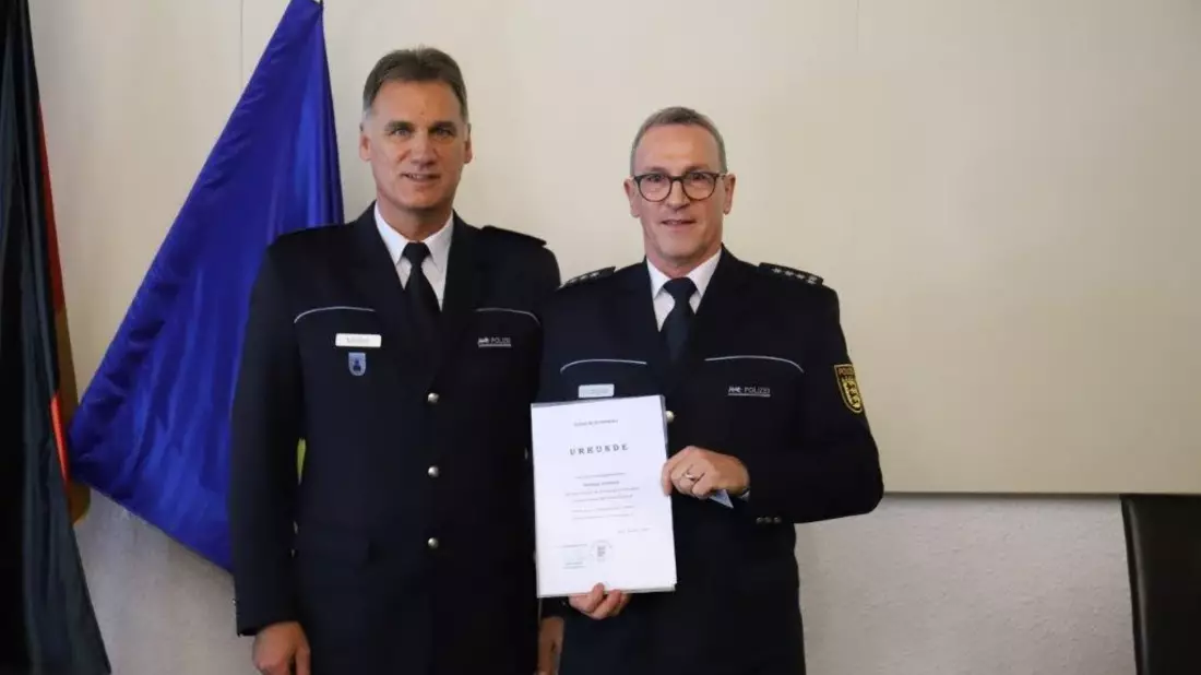 POL-AA: Winnenden: Revierleiter Andreas Lindauer verabschiedet sich - Stellvertreter Friedhelm Veigel übernimmt kommissarisch - Bild: presseportal.de