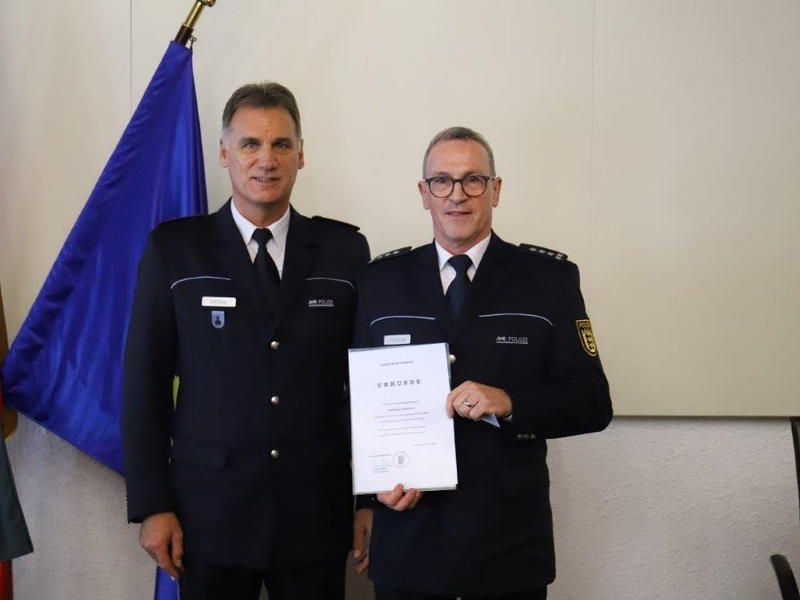 POL-AA: Winnenden: Revierleiter Andreas Lindauer verabschiedet sich - Stellvertreter Friedhelm Veigel übernimmt kommissarisch - Foto: presseportal.de
