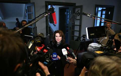 Anwältin Astrid Wagner vor Verhandlungsbeginn des Prozesses im österreichischen Krems. - Foto: Helmut Fohringer/APA/dpa