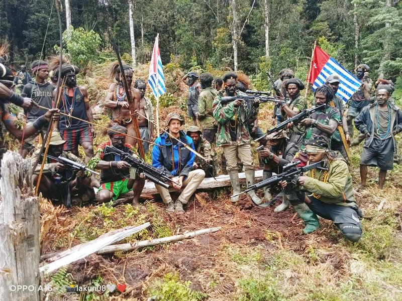 Philip Mehrtens wird in Papua von bewaffneten Rebellen festgehalten (Archivbild). - Foto: Uncredited/West Papua National Liberation Army/dpa
