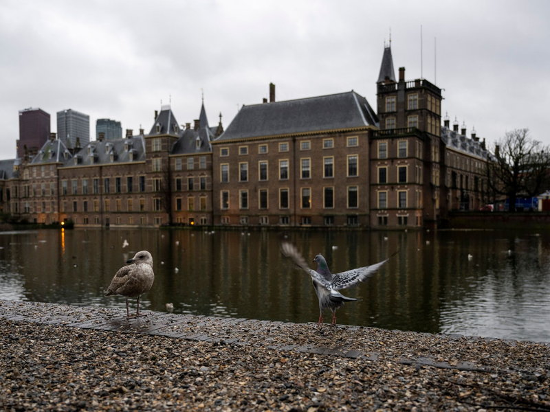 Das niederländischen Parlament in Den Haag. Laut der Untersuchungskommission wurden mit den Regeln gegen Sozialhilfebetrug von Abgeordneten schlechte Gesetze verabschiedet und von Gerichten nicht der Rechtsschutz der Bürger gewahrt. - Foto: Christophe Gateau/dpa