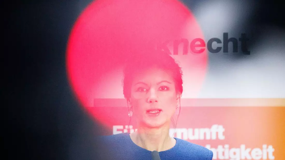 Parteigründerin Sahra Wagenknecht wollte in Karlsruhe eine Neuauszählung der Bundestagswahl erreichen. (Archivbild) - Bild: Carsten Koall/dpa