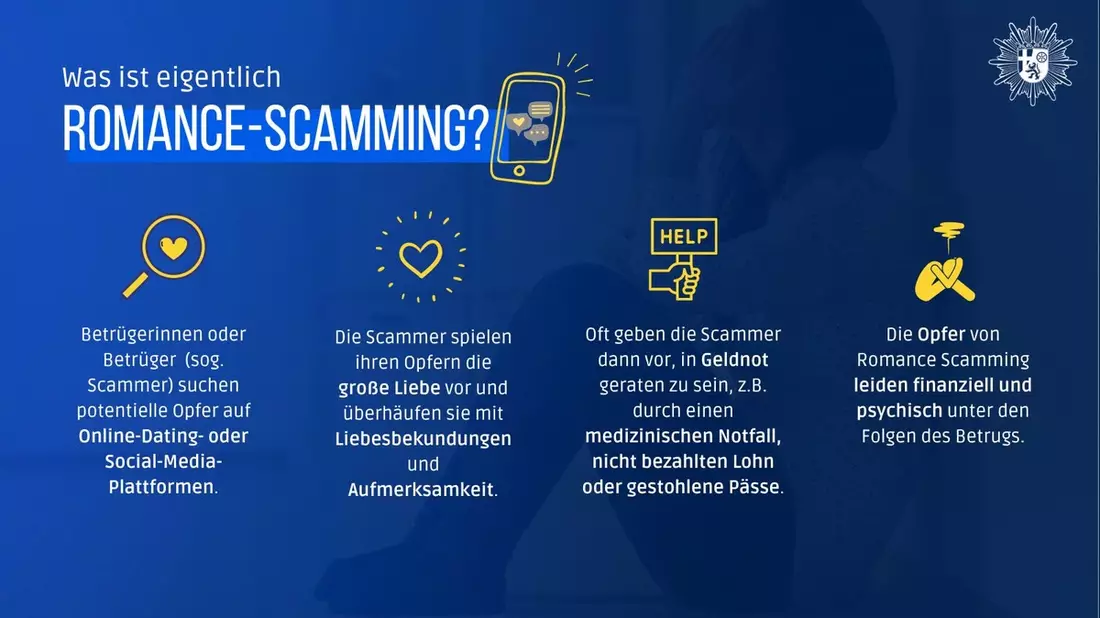 POL-PPTR: Romance-Scamming: Hinter vermeintlicher Liebe lauert Betrug - Bild: presseportal.de