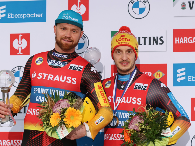 Toni Eggert (l) feierte mit Sascha Benecken große Erfolge. Nun geht er mit einem neuen Partner wieder an den Start. - Foto: Friso Gentsch/dpa