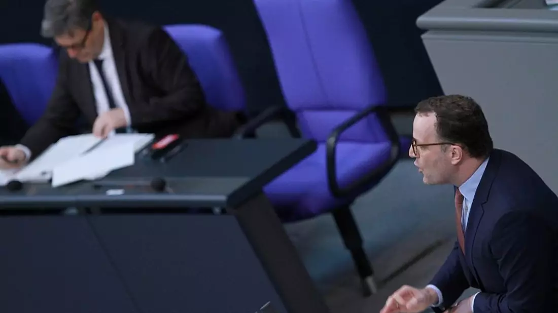 Robert Habeck und Jens Spahn (Archiv) - Bild: über dts Nachrichtenagentur