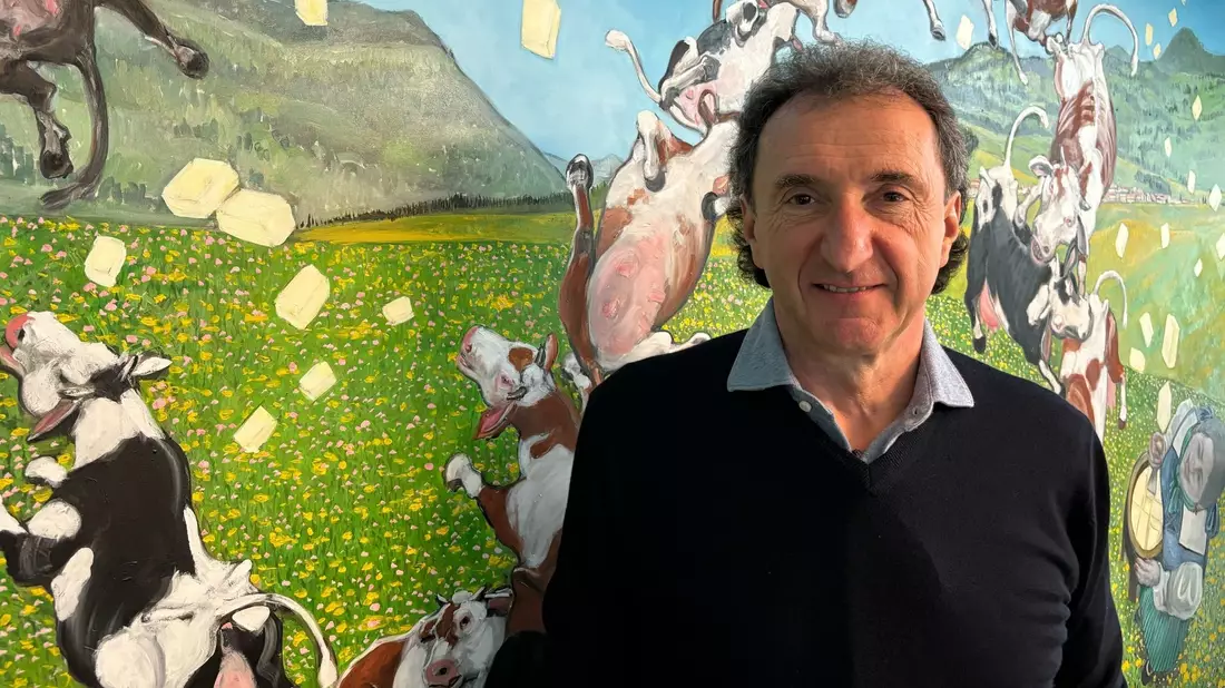 Der Geschäftsführer des Molkerei-Unternehmens Brazzale AG, Roberto Brazzale. - Bild: Robert Messer/dpa