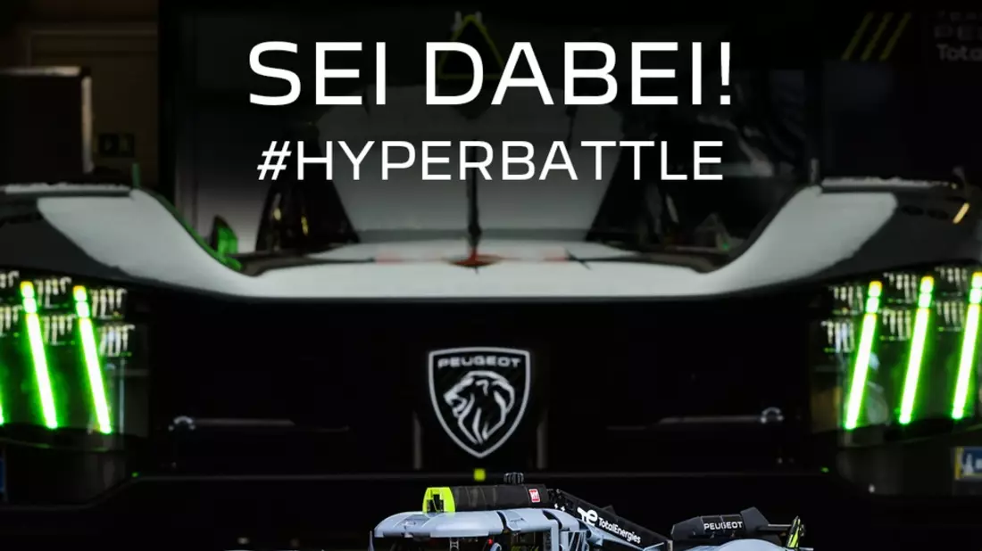 PEUGEOT x LEGO® Hyperbattle: Livestream am 28.02.2024 ab 15 Uhr - Bild: presseportal.de
