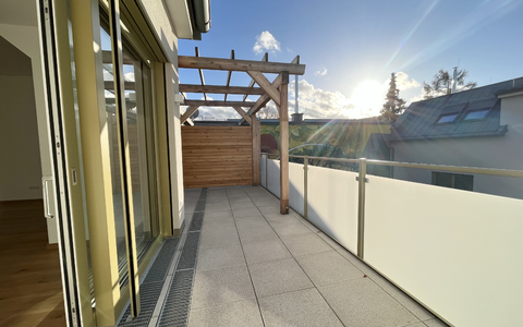 DasNeueWohnen - Terrasse Dachgeschoss - Foto: DasNeueWohnen über pressetext.de
