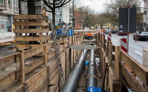 Kommunale Wärmeplanung fordert ganze Finanzkraft der Kommunen / Verhaltener bundesweiter KWP-Start / Hohe Kosten für Wärmenetzausbau erwartet - Foto: presseportal.de