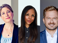 ProSiebenSat.1-Entertainment-Geschäftsführer Henrik Pabst beruft Franziska von Malsen, Elisabeth Sofeso und Burkhardt Weiß in sein Führungsteam - Foto: Seven.One Entertainment Group GmbH/Lena Stahl/Thomas Leidig, presseportal.de