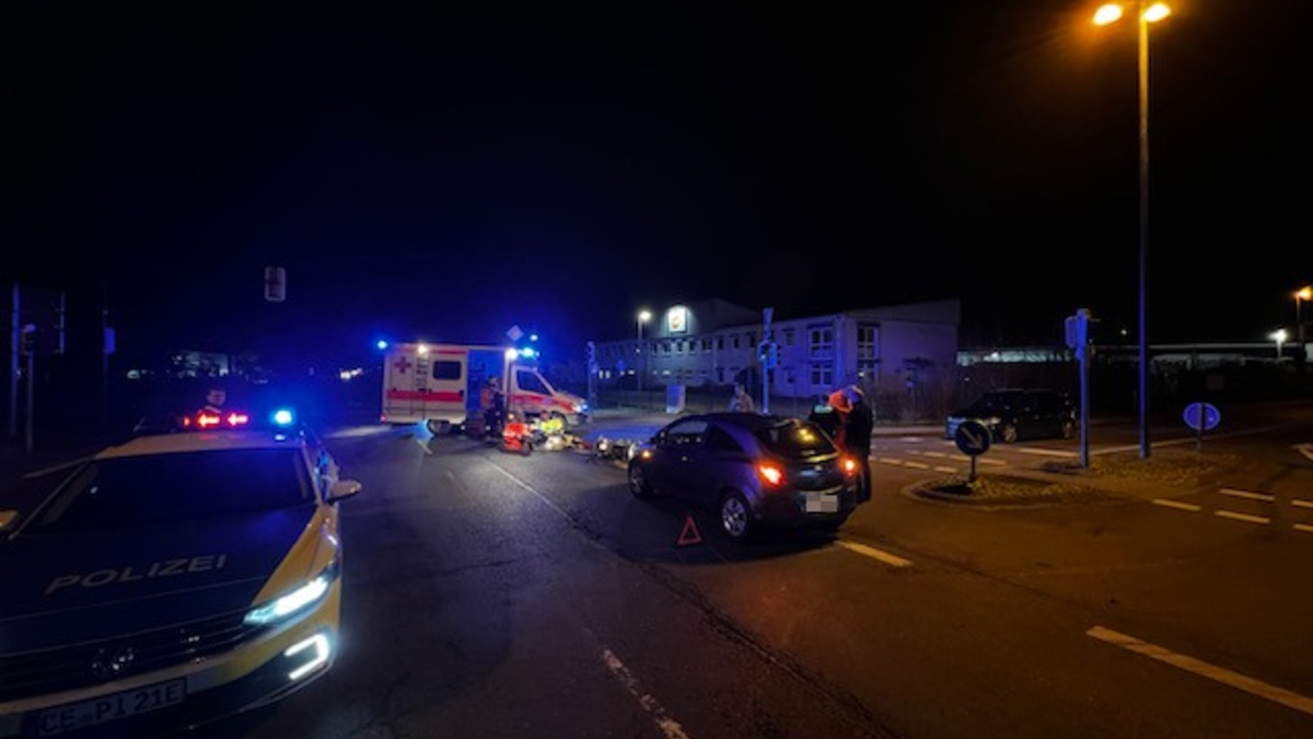 POL-CE: Verkehrsunfall mit schwerverletztem Motorradfahrer - Foto: presseportal.de