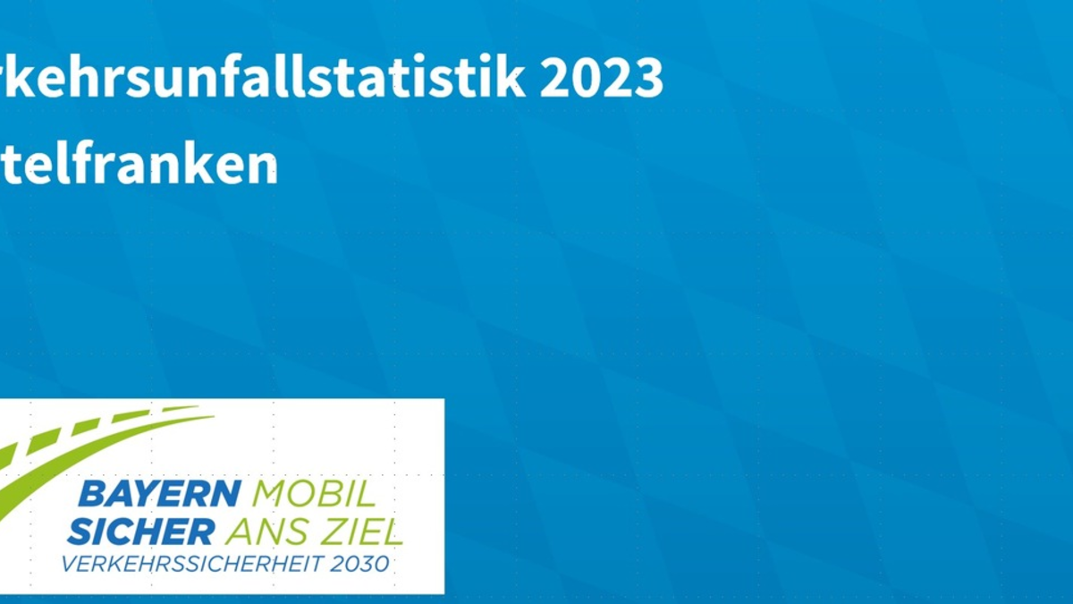 POL-MFR: (209) Vorstellung der Verkehrsunfallstatistik Mittelfranken 2023 - Foto: presseportal.de