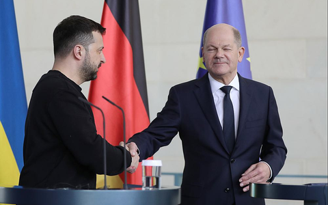 Wolodymyr Selenskyj und Olaf Scholz (Archiv) - Foto: über dts Nachrichtenagentur
