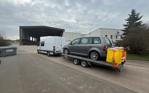 API-TH: Gesamtgewicht um 60% überschritten - Foto: presseportal.de