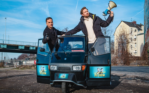 Özcan Cosar Bastian Bielendorfer Bratwurst & Baklava - Die Show - Foto: Seven.One/Steffen Z Wolff, presseportal.de