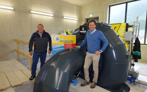 BL Kalsberger und GF Erwin Petz - Foto: Petz/Riesneralm über pressetext.de