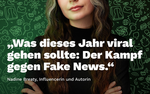 Vertraue Nachrichten, die stimmen statt Stimmung machen - #UseTheNews startet Kommunikationskampagne gegen Desinformation - Foto: presseportal.de