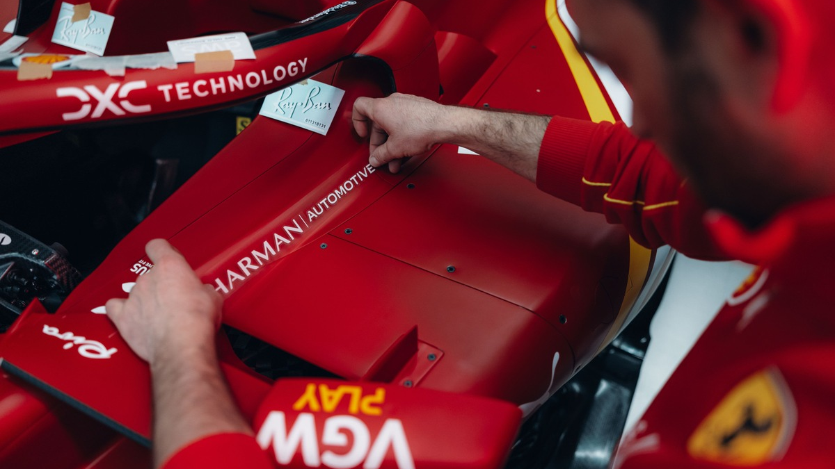 HARMAN Automotive setzt seine Partnerschaft mit der Scuderia Ferrari fort - Foto: presseportal.de
