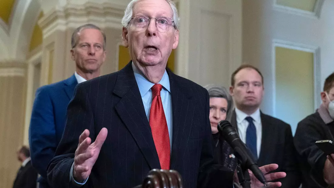 Der Republikaner Mitch McConnell will im November von seinem Spitzenamt im US-Senat zurücktreten. - Bild: Jose Luis Magana/AP/dpa