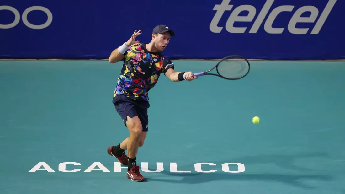 Steht in Acapulco unter den letzten acht Spielern: Dominik Koepfer. - Bild: Li Mengxin/XinHua/dpa