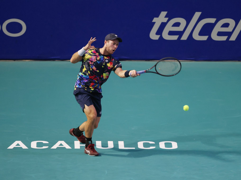 Steht in Acapulco unter den letzten acht Spielern: Dominik Koepfer. - Foto: Li Mengxin/XinHua/dpa