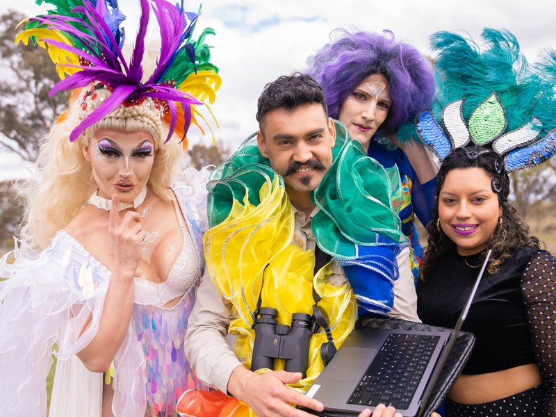 «Vom Känguru-Flüsterer zur globalen Tanz-Sensation»: Weliton Menário Costa (M). - Foto: Nic Vevers/Anu/-/dpa